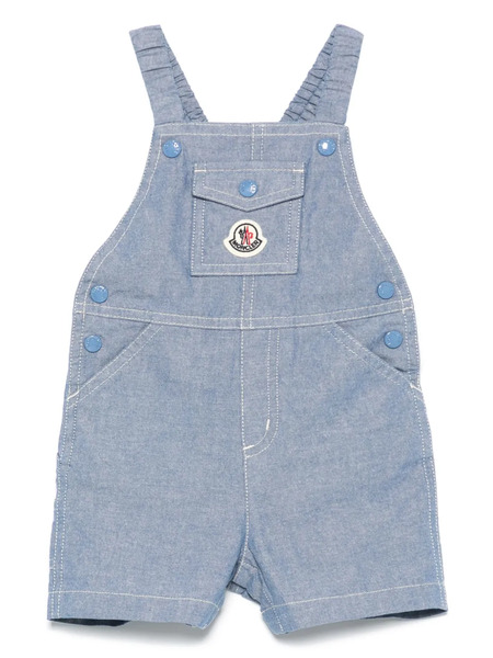  Moncler Enfant Logo-patch Overalls - Blue 