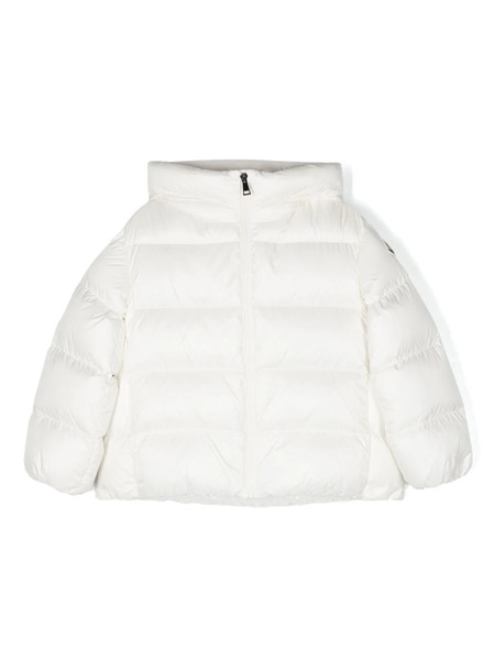  Moncler Enfant Logo-patch Puffer Jacket - White 