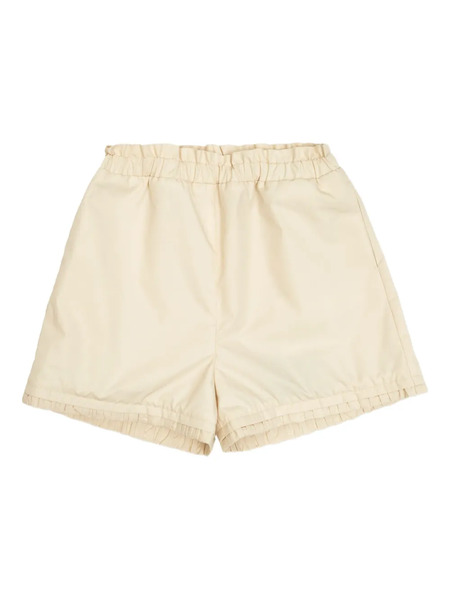  Moncler Enfant Logo-patch Shorts - Neutrals 