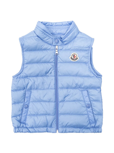  Moncler Enfant Logo Zip Jacket - Blue 