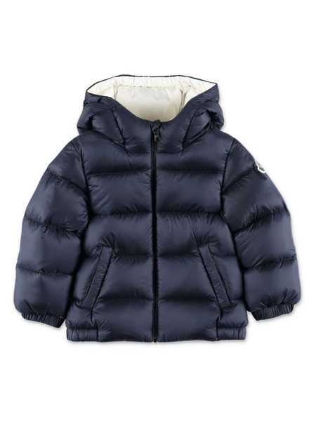  Moncler Enfant Macaire Logo-patch Padded Jacket - Blue 