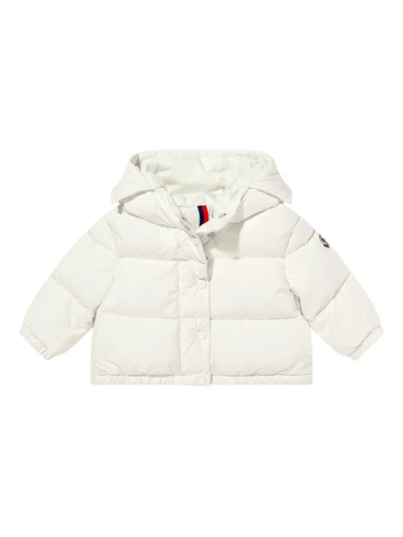  Moncler Enfant Padded Coat - White 