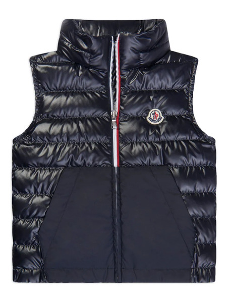  Moncler Enfant Padded Down Gilet - Blue 