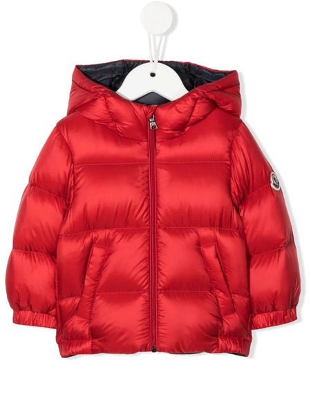 Moncler Enfant Padded Puffer Jacket - Red 