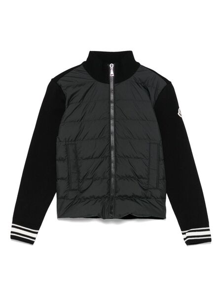  Moncler Enfant Panelled Jacket - Black 
