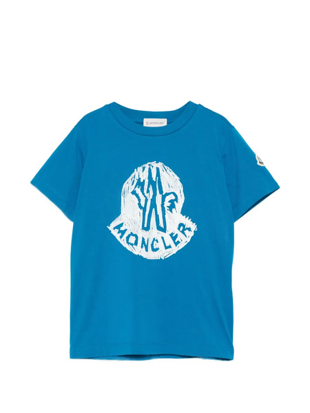  Moncler Enfant Printed T-shirt - Blue 