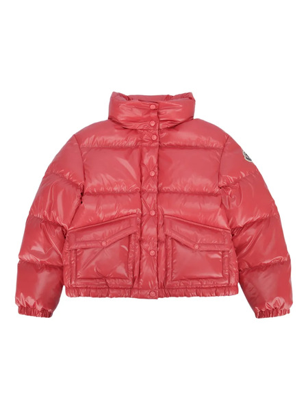  Moncler Enfant Quilted Puffer Jacket - Red 