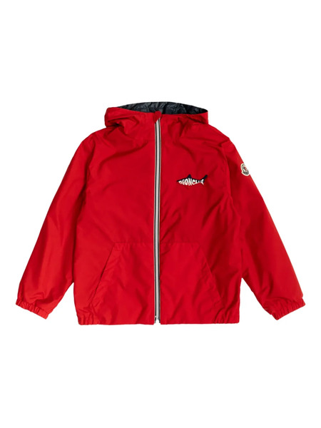  Moncler Enfant Reversible Hooded Jacket - Red 