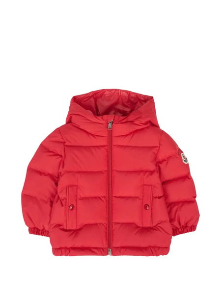  Moncler Enfant Zip-up Padded Jacket - Red 