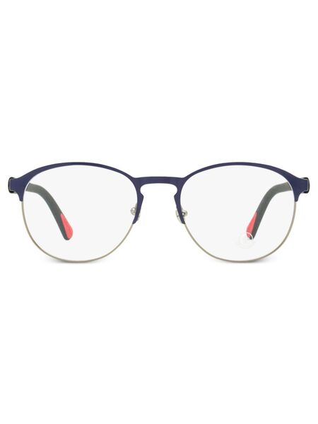  Moncler Eyewear Ml5192 Oval-frame Glasses - Blue 