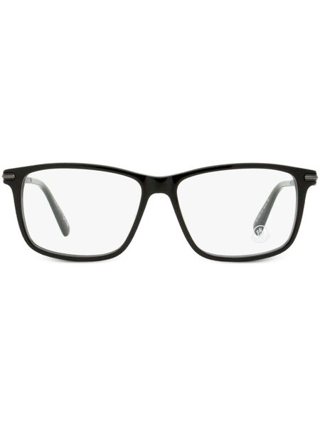  Moncler Eyewear Ml5205 Rectangle-frame Glasses - Black 