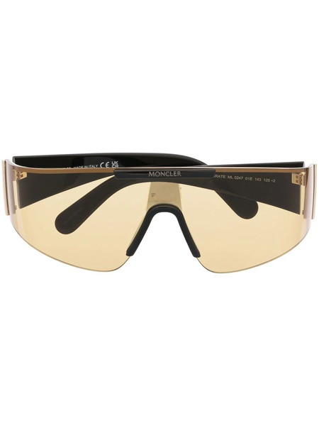  Moncler Eyewear Oversize-frame Sunglasses - Black 
