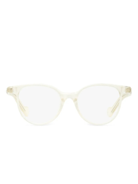  Moncler Eyewear Round-frame Glasses - White 