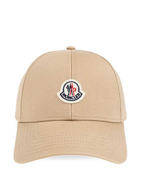  Moncler Gabardine Baseball Cap - Neutrals 