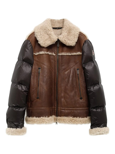  Moncler Grenoble Argens Puffed-panel Jacket - Brown 
