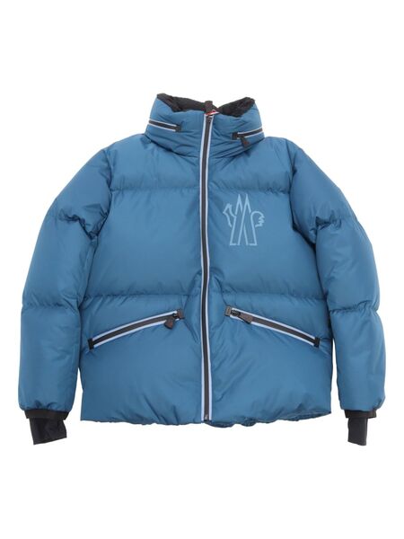  Moncler Grenoble Kids Logo Padded Jacket - Blue 