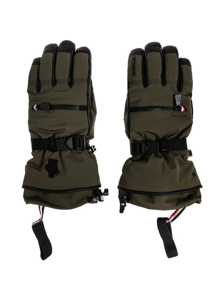  Moncler Grenoble Padded Gloves - Green 