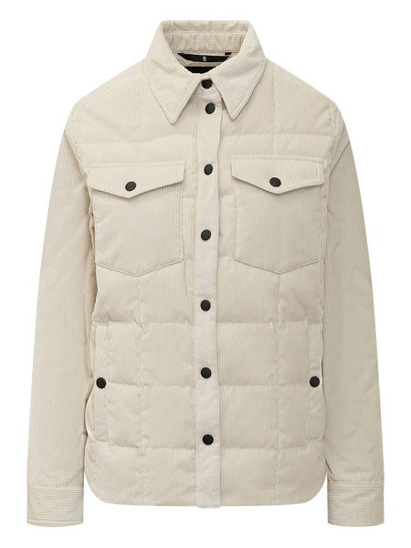  Moncler Grenoble Paulet Puffer Shirt Jacket - Neutrals 