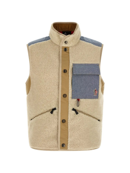  Moncler Grenoble Sleeveless Jacket - Neutrals 