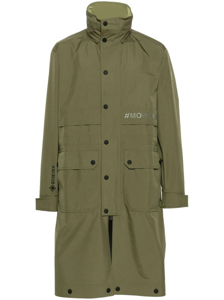  Moncler Grenoble Steig Adjustable-length Parka - Green 