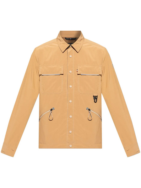  Moncler Grenoble Zennor Shirt Jacket - Neutrals 
