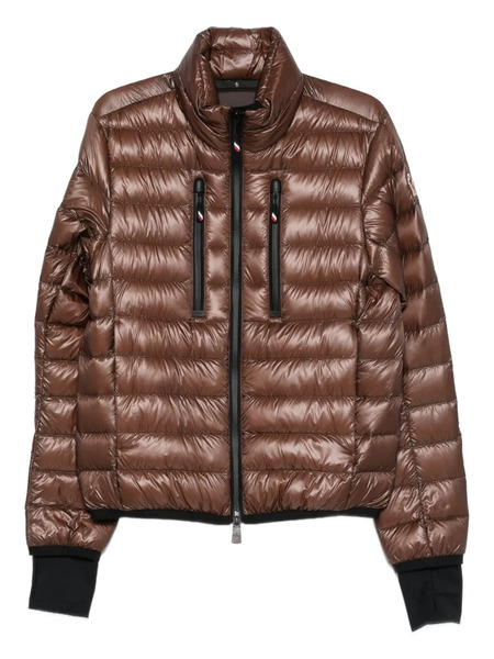  Moncler Grenoble Zip Quilted Jacket - Brown 