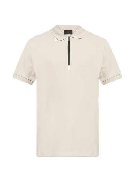  Moncler Half-zip Polo Shirt - Neutrals 