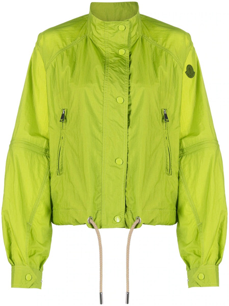  Moncler High-neck Lightweight Jacket - Green 