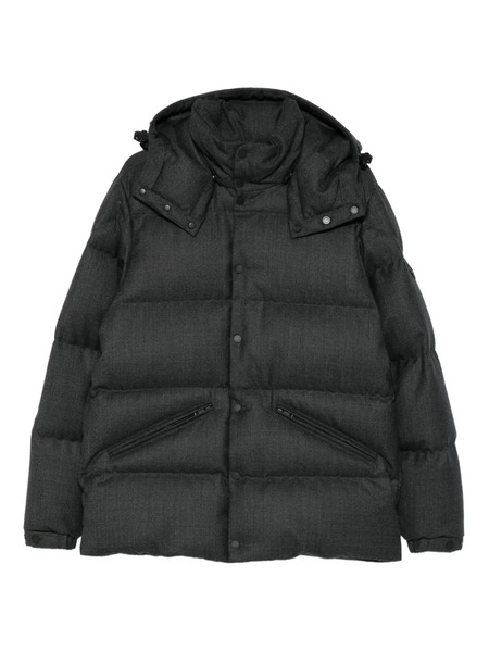  Moncler Hooded Quilted Jacket - Black 