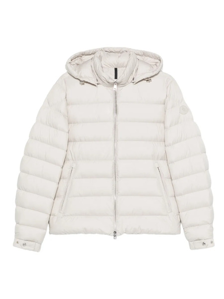  Moncler Hooded Quilted Jacket - Grey 