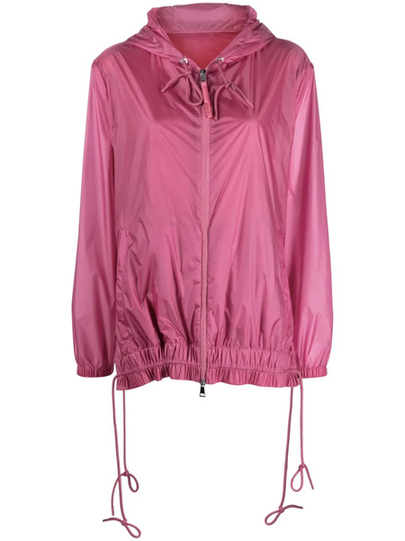  Moncler Hooded Rain Jacket - Pink 