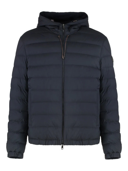 Moncler Hooded Reversible Jacket - Blue 