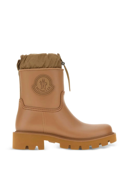  Moncler Kickstream Rubber Ankle Boots - Neutrals 