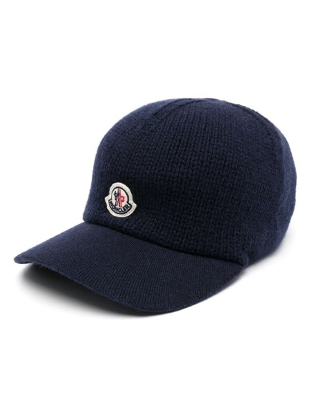  Moncler Knit Baseball Cap - Blue 