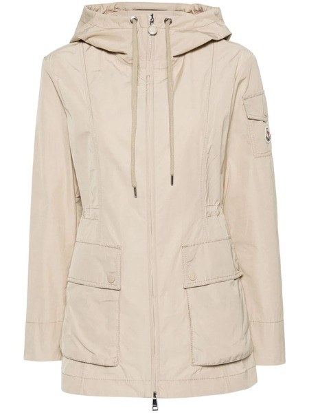  Moncler Leandro Parka Jacket - Neutrals 