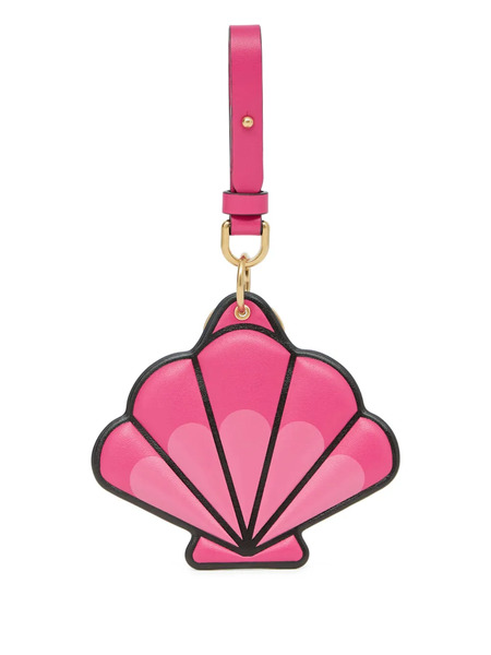 Moncler Leather Keyring - Pink 