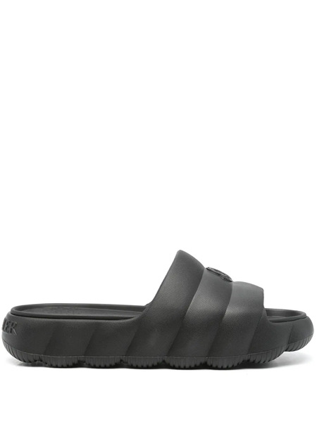  Moncler Lilo Slides - Black 