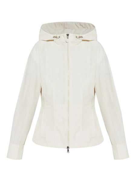  Moncler Logo-appliqué Jacket - White 