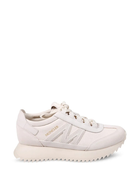  Moncler Logo-appliqué Platform Sneakers - Neutrals 