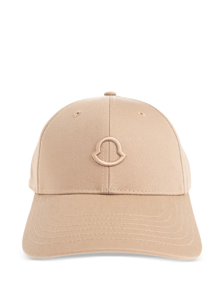  Moncler Logo Cap - Neutrals 