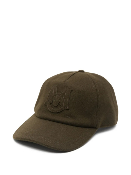  Moncler Logo-embroidered Baseball Cap - Green 