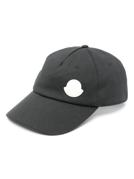  Moncler Logo-patch Baseball Cap - Black 
