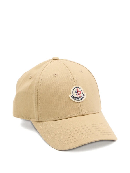  Moncler Logo-patch Baseball Cap Hat - Neutrals 