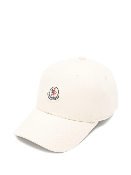  Moncler Logo-patch Baseball Cap - Neutrals 