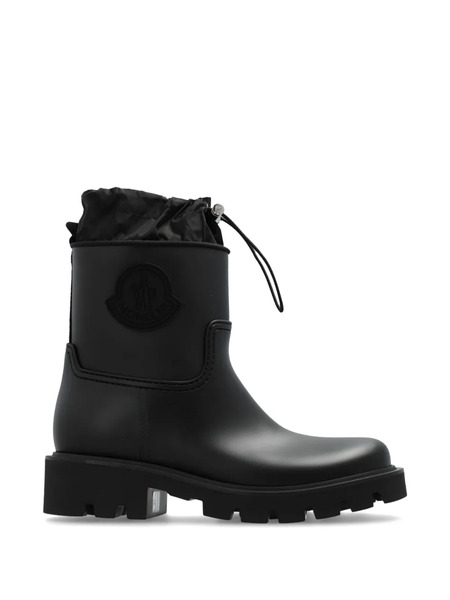  Moncler Logo-patch Boots - Black 