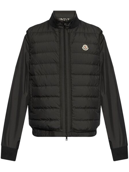  Moncler Logo-patch Gilet - Black 