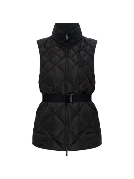  Moncler Logo-patch Gilet - Black 