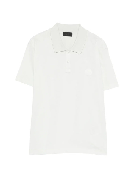  Moncler Logo-patch Polo Top - Green 