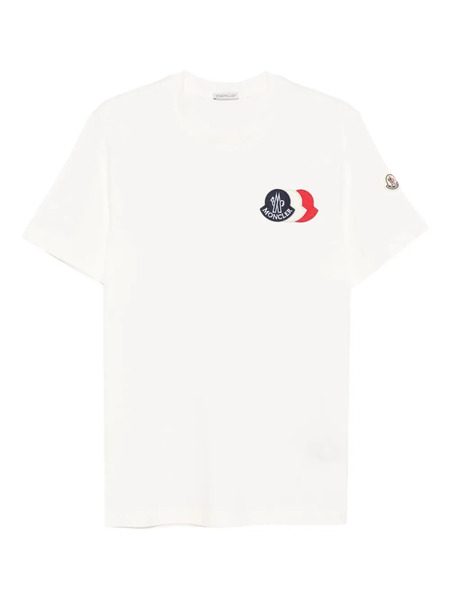  Moncler Logo-patch T-shirt - White 
