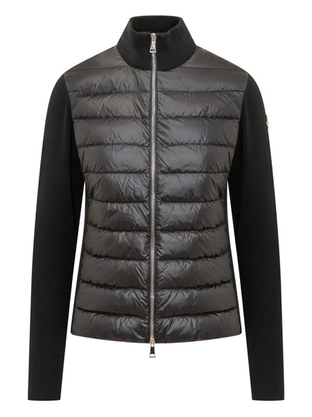  Moncler Logo-patch Zip Jackets - Black 